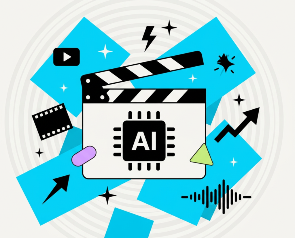 ia para criar vídeos de anúncios produção criativa inteligência artificial