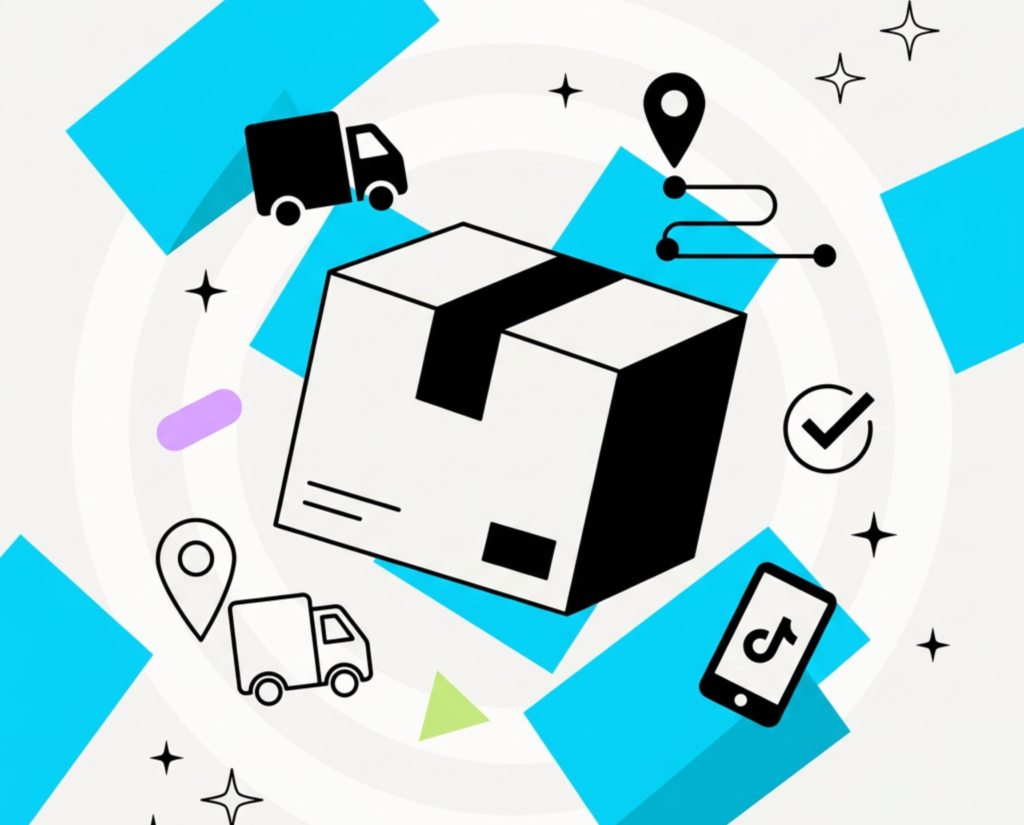 logística no tiktok shop envio e entrega de produtos