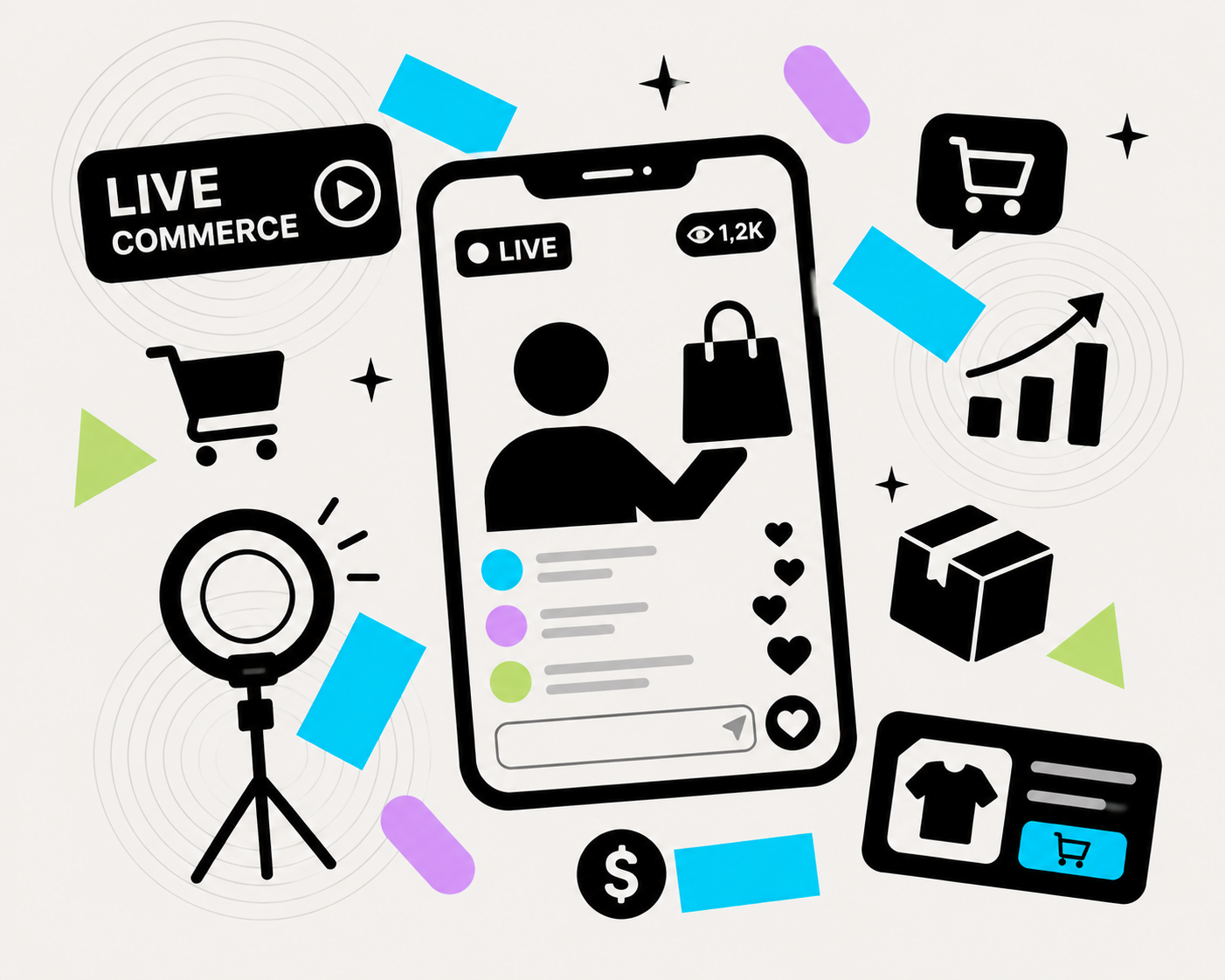 live commerce como funciona vendas ao vivo tiktok shop brasil 2026