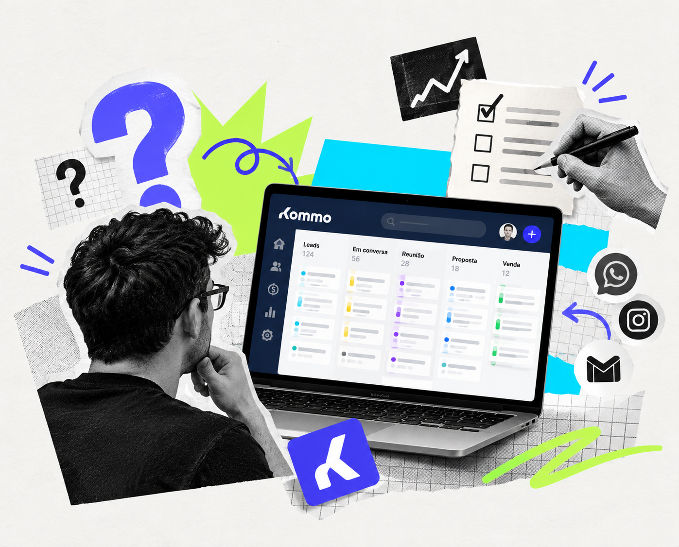 kommo vale a pena pequena empresa crm whatsapp preços planos 2026