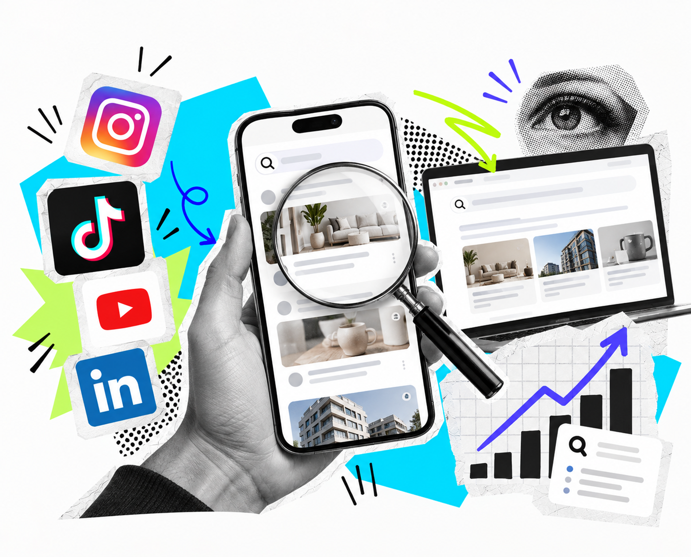 social seo como ser encontrado redes sociais tiktok instagram youtube 2026